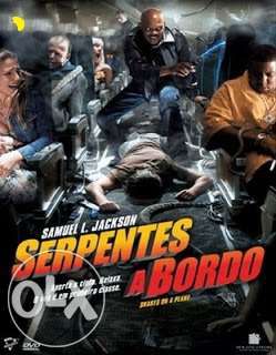 DVD Filme-Serpentes a bordo