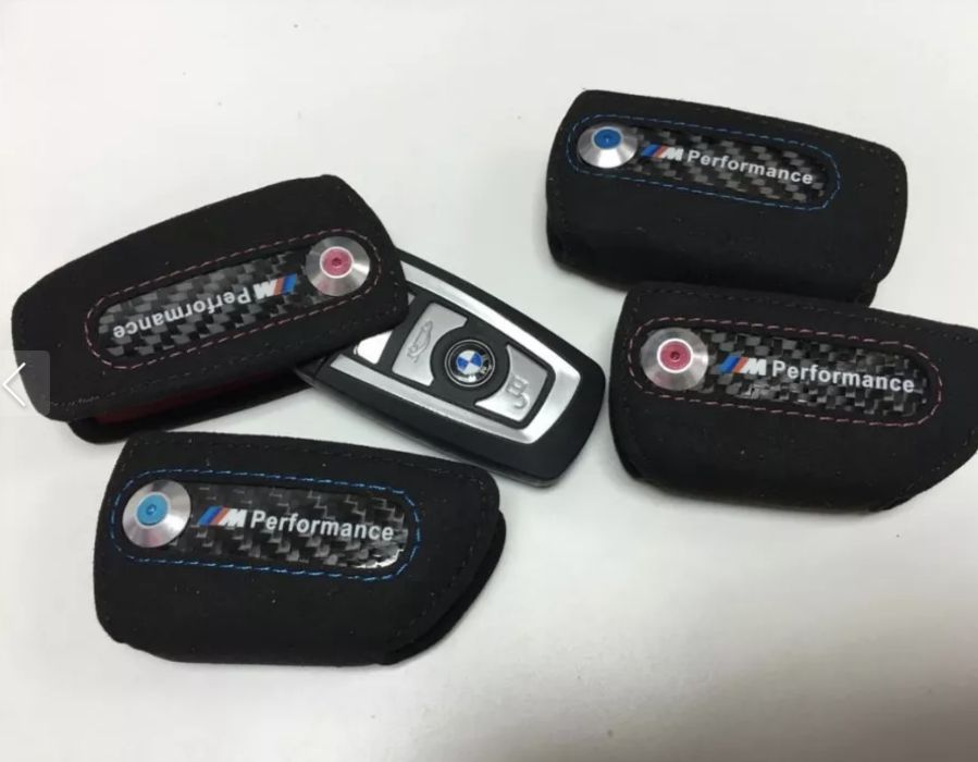 Porta Chaves Capas Bolsa BMW em Pele