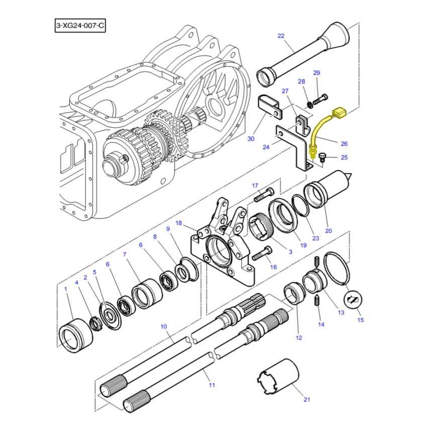 Czujnik prędkości WOM Massey Ferguson 3808.071M93 ORYGINAŁ AGCO