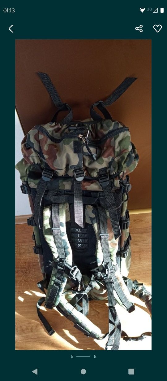 Militaria Plecak Piechoty Górskiej