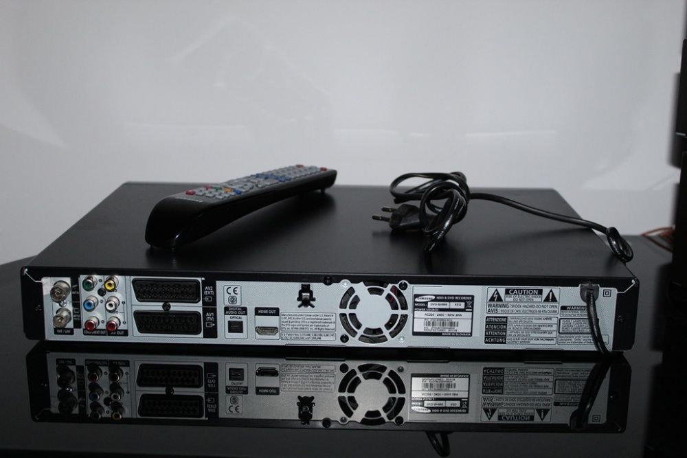 SAMSUNG DVD-SH895 Odtwarzacz nagrywarka HDD & DVD USB pilot Wysyłka