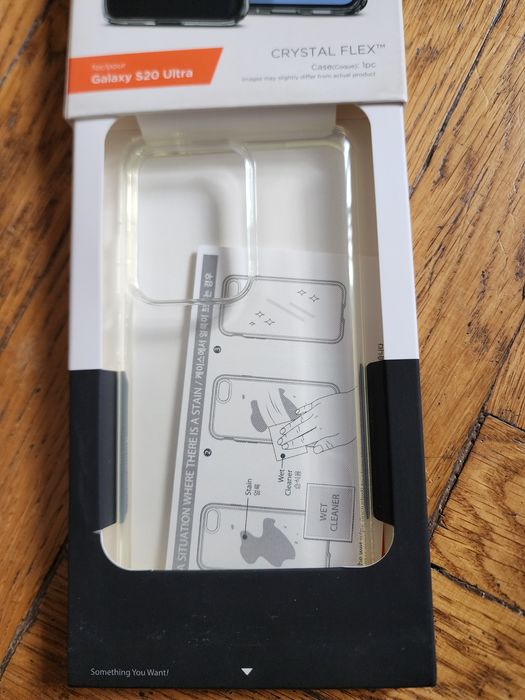 Etui Spigen Crystal Flex do Samsung Galaxy S20 Ultra, NOWE