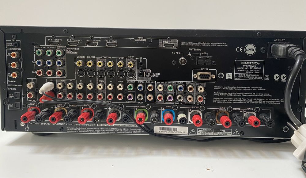 Amplituner ONKYO TX-SR706