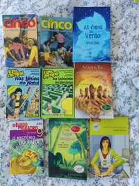 Livros juvenis sortidos