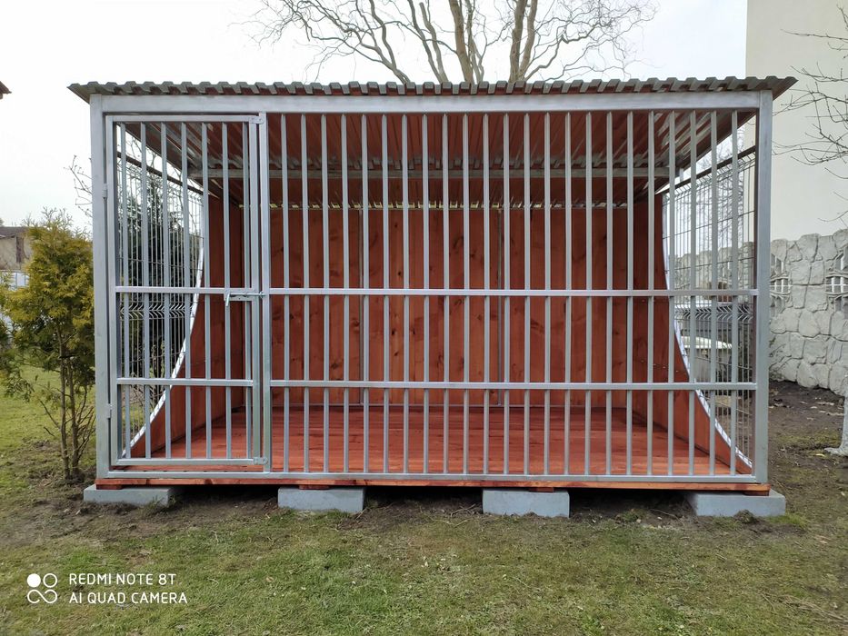 Kojec dla psa nowoczesny 3x2 2x2 4x2 ocynkowany ogniowo PREMIUM