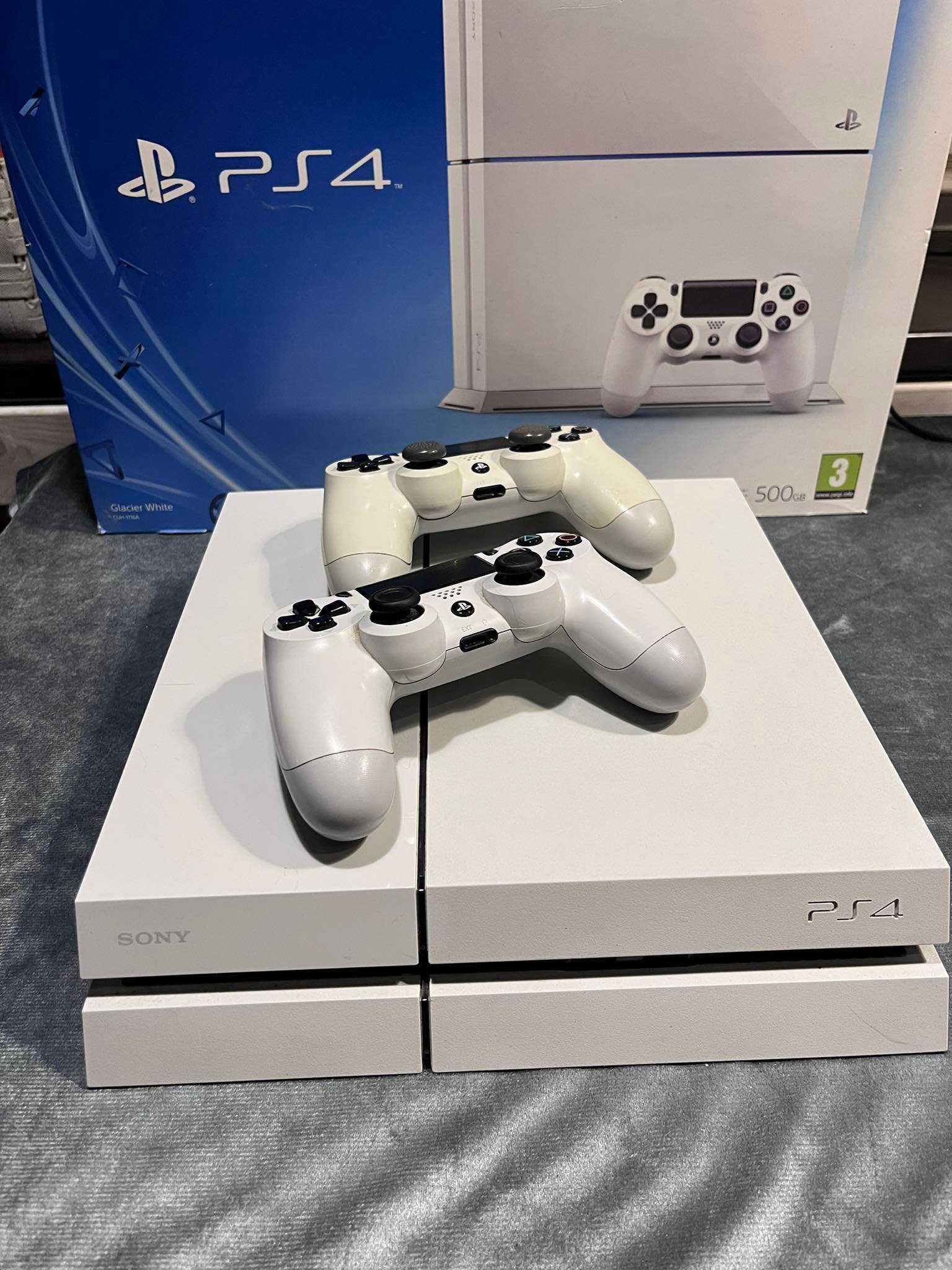 Playstation 4 + 2 Pady + 10 GIER - Konsola 100% sprawna