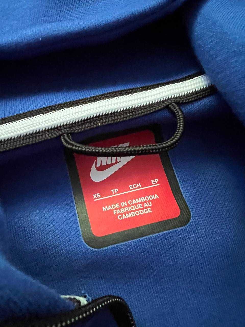 ОРИГІНАЛ! Кофта Nike Tech Fleece Fz Wr Pink Blue XS S M L | FZ4709-480
