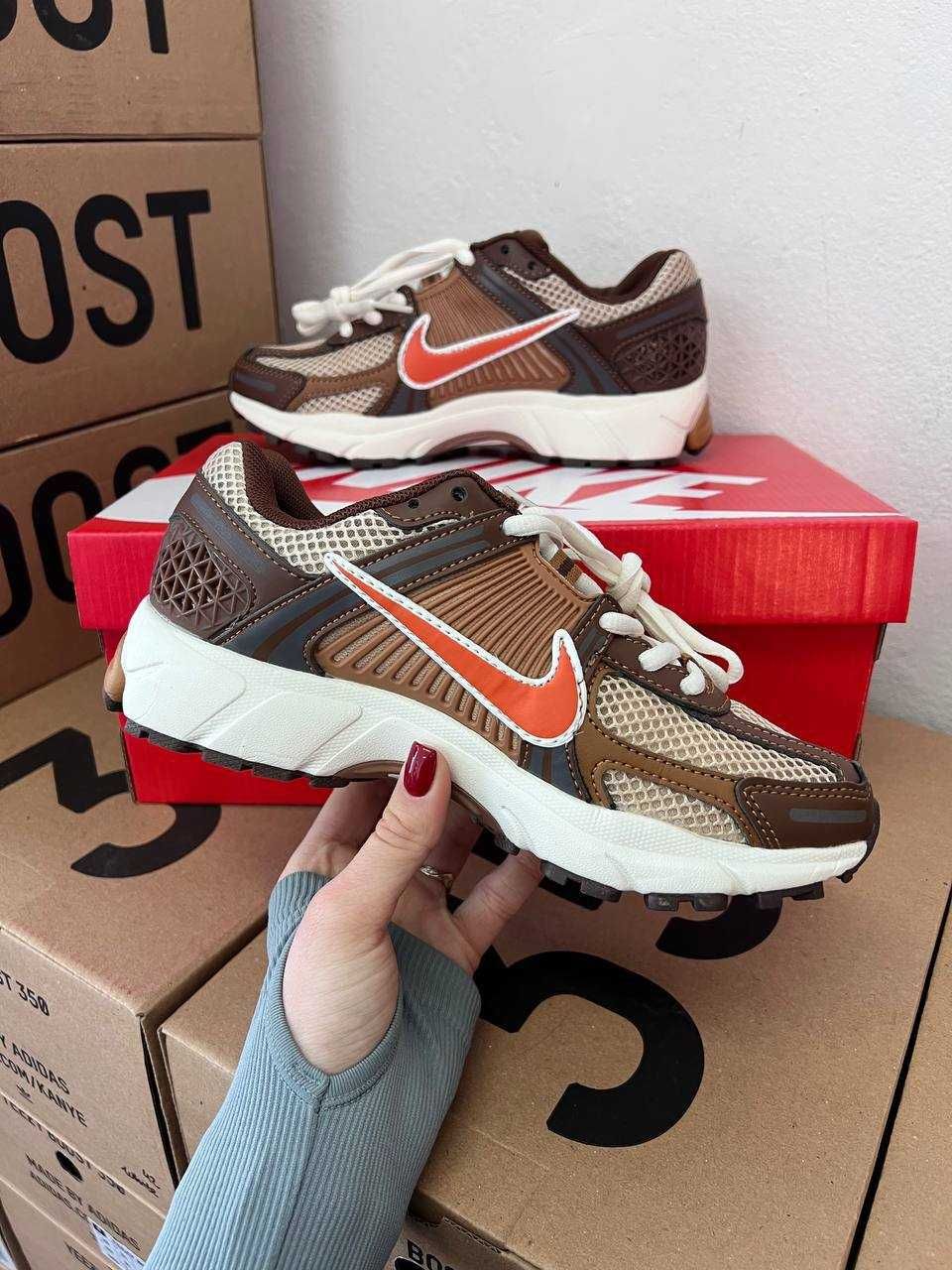 Женские кроссовки Nike Vomero 5 brown / Найк Вомеро 36 37 38 39 40