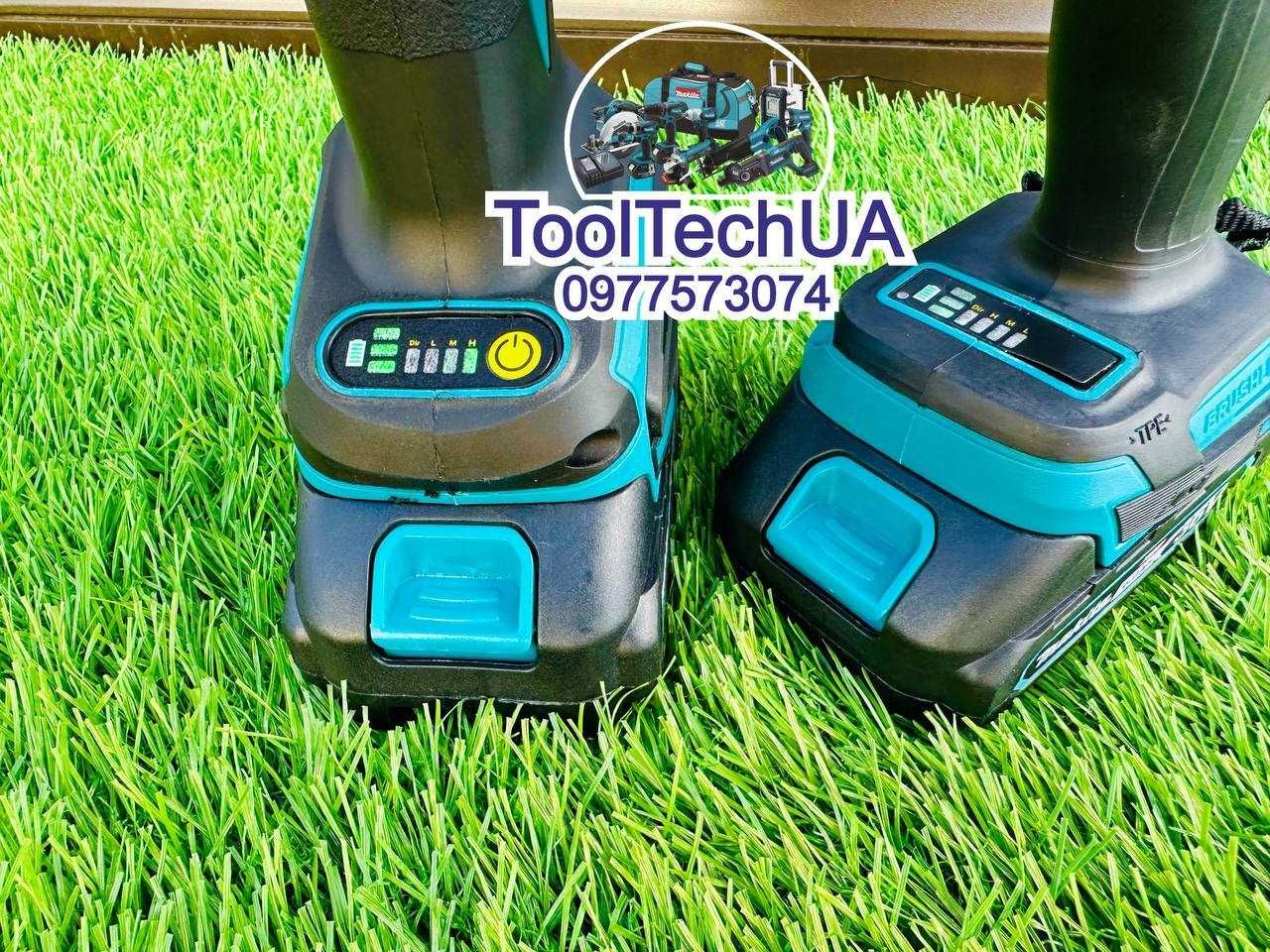 Безщоточний Набор Makita 2/1 Балгарка DGA504 XGT + Шурупокрут DHP485
