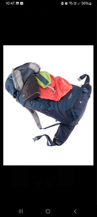 Рюкзак Deuter Aircontact, 75+10, Midnight/Navy