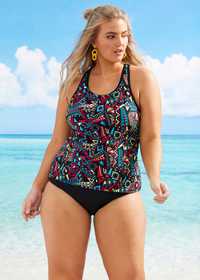 B.P.C tankini sportowe z figami ^38