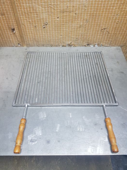 Щетка для чистки решеток, щипцы, шампура, решетка из нержавейки