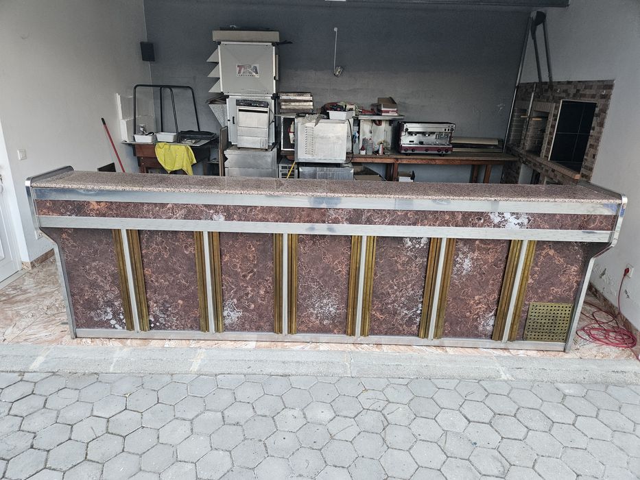 Vitrine p café, restaurante etc