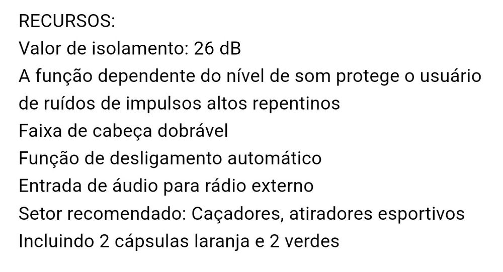 Peltor sporttac 3m auscultadores caça