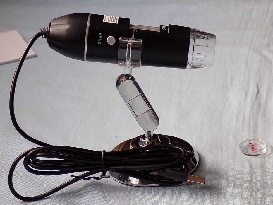 Przenośny ręczny mikroskop cyfrowy - USB -przybliżenie 1600 x 2 MP APP