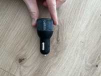 Ładowarka samochodowa Belkin USB dwa wejscia