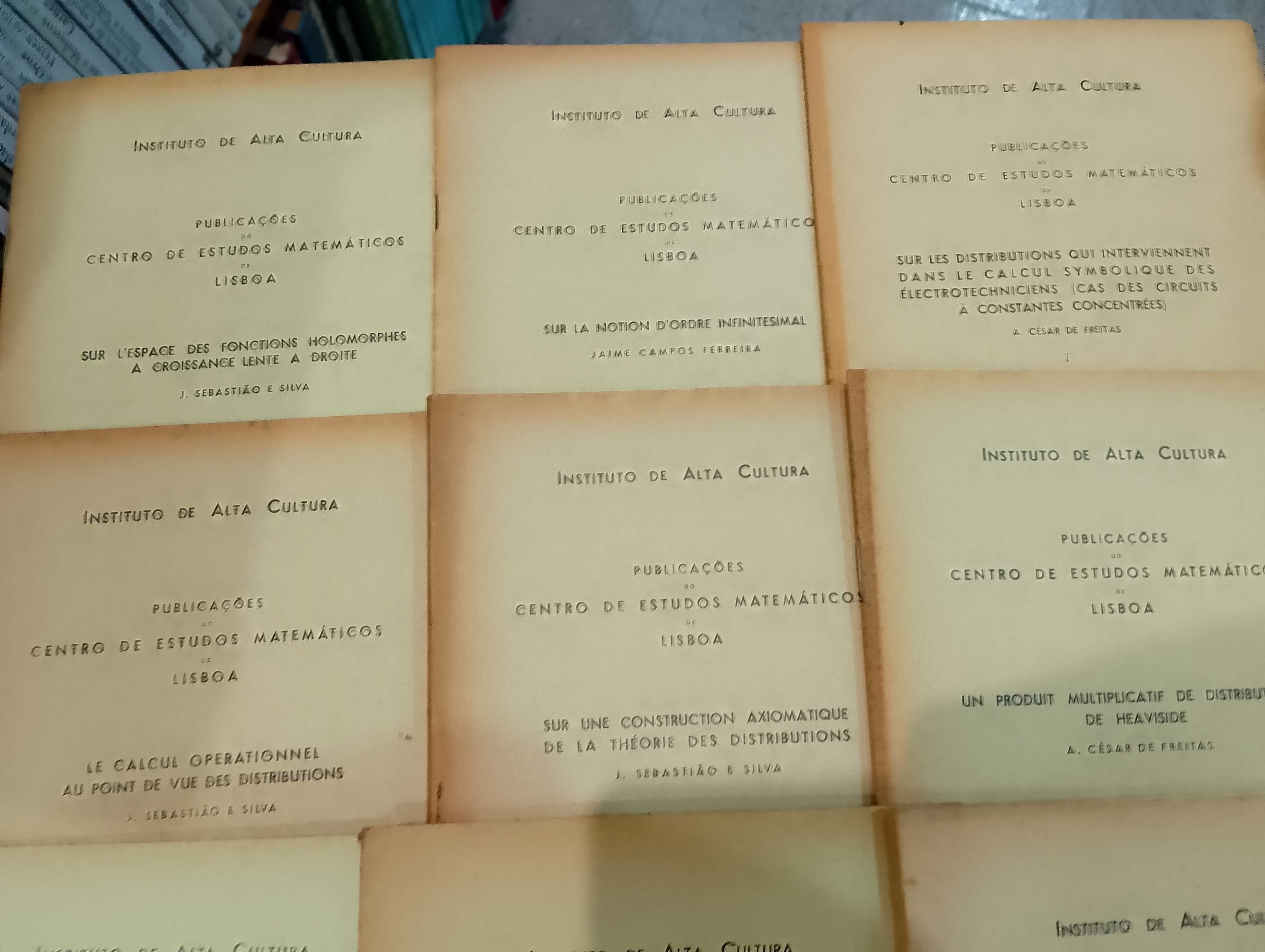 Instituto da Alta Cultura "Estudos Matemáticos" 11 unidades