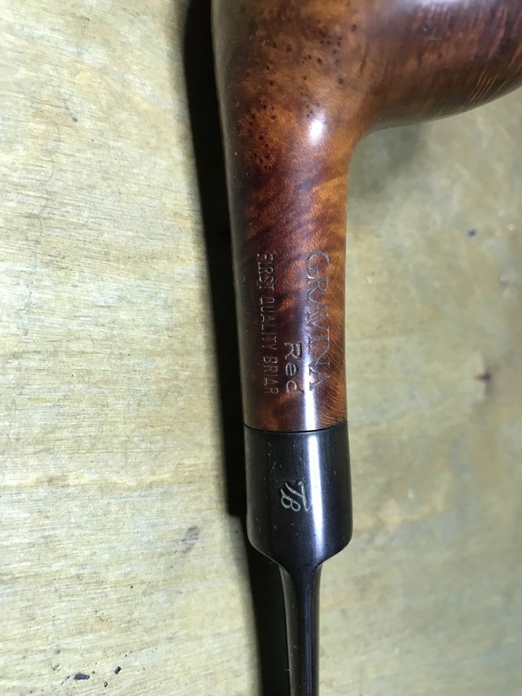 Stara fajka Gravina Red first quality briar