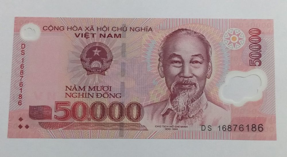 Set notas Vietnam Polímero UNC