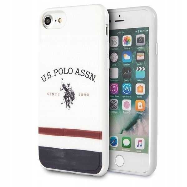 Etui U.S. Polo Assn. Apple Iphone 7/8/SE 2020/SE 2022 białe