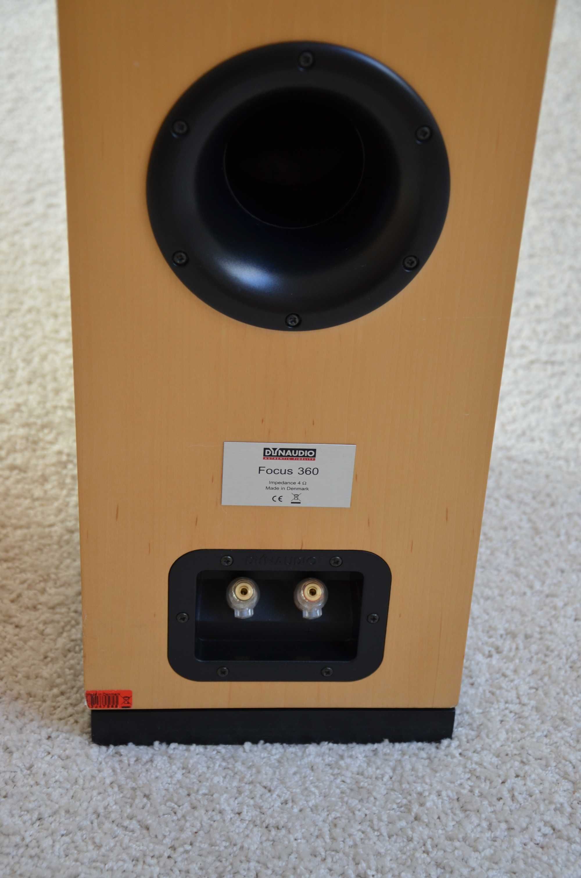 wysokiej klasy kolumny trójdrożne Dynaudio Focus 360  Esotar