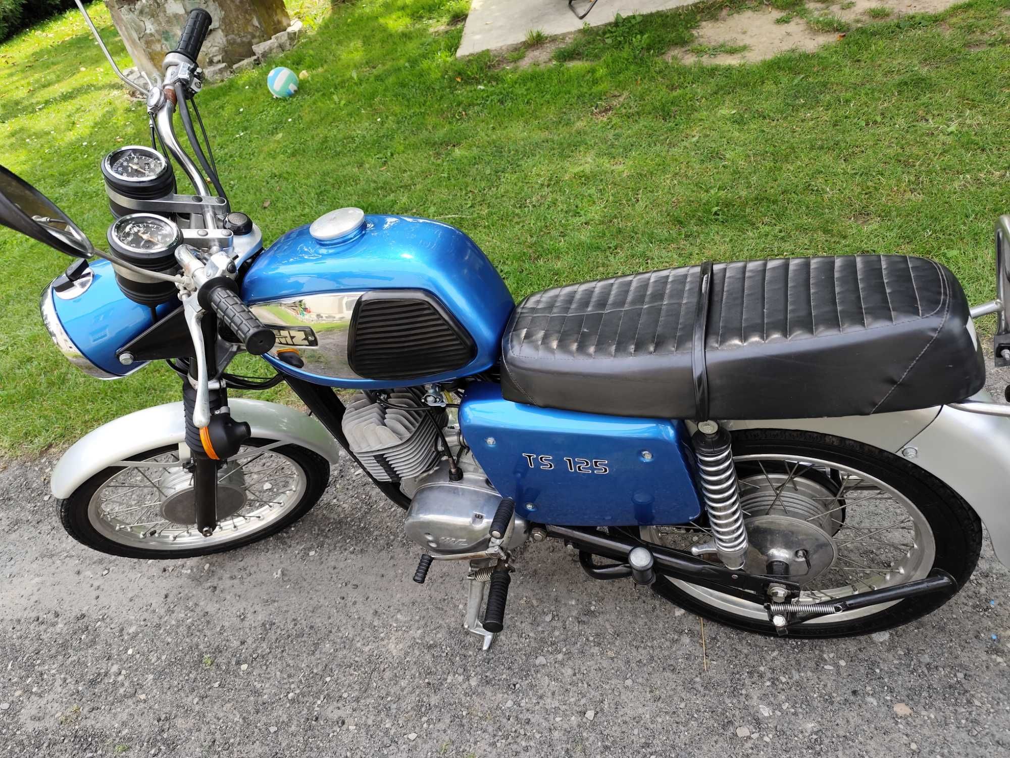 MZ ts 125 odrestaurowana
