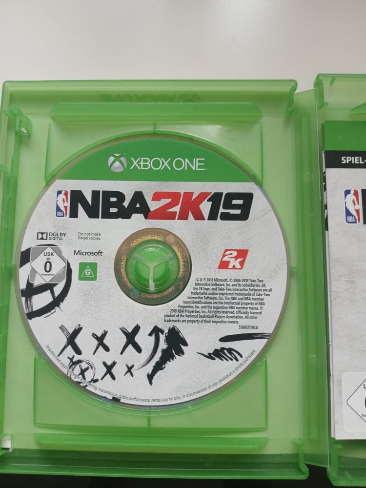 NBA 2k19 gra na xbox one