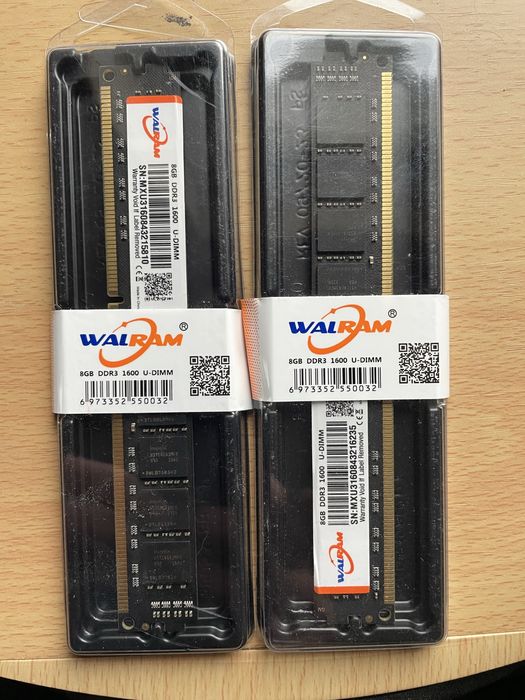 DDR 3 16gb 1600 1.5v