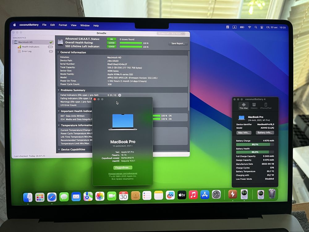 Запчастини для macbook 14 m1 pro a2442 /a2779 /a2918 /a2992 є все!