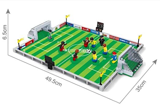 Pilka nozna MS-24  boisko PLUS 8 FIGUREK