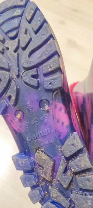 Чоботи гумові на дівчинку