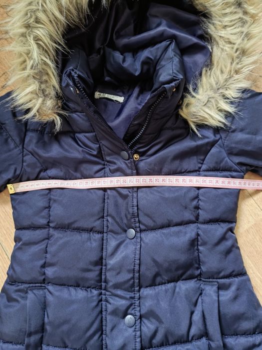 Zimowa kurtka dla dziewczynki h&m 122 wymiary