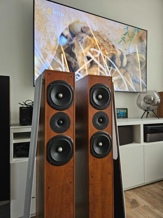 OKAZJA Glosniki kolumny podlogowe omega stereo AVANCE DANA 503 dunskie