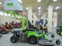 Traktorek Kosiarka Grillo FD 1500 4x4 Kubota Diesel Górny wysyp