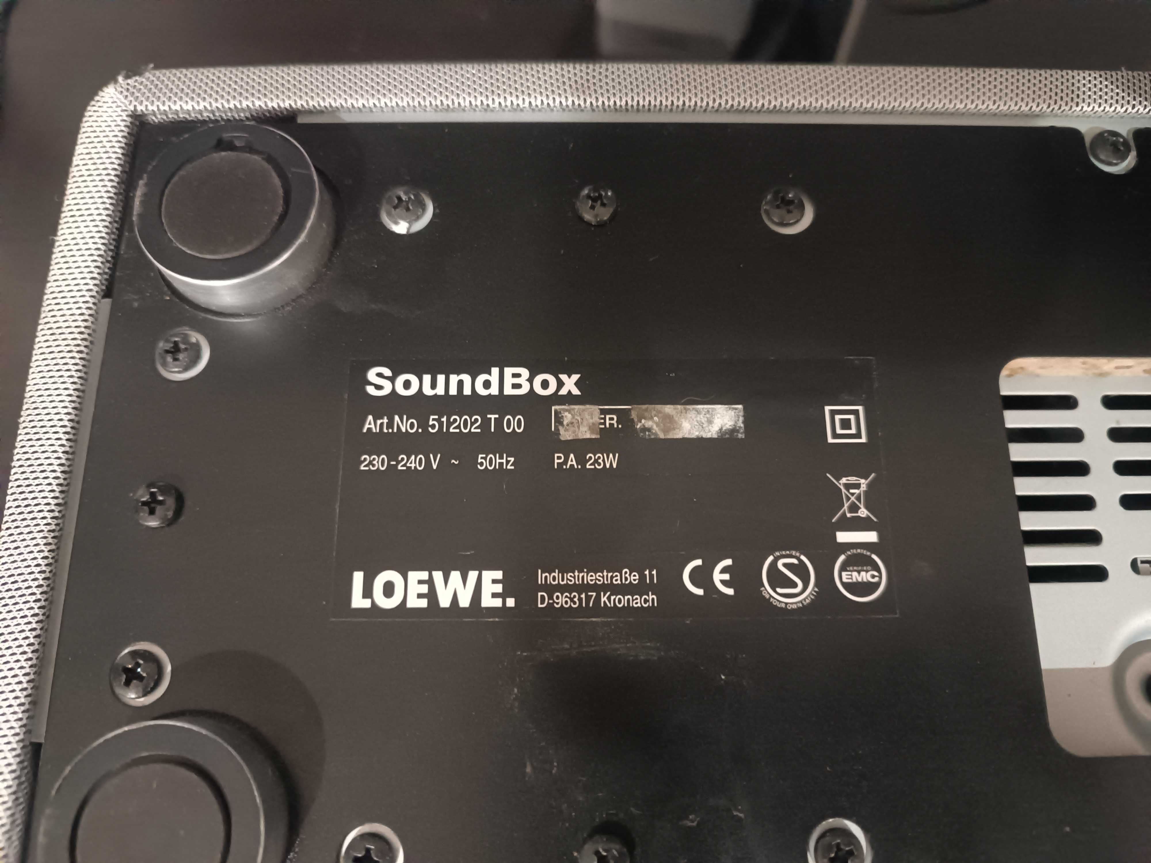 Loewe SoundBox iPod, AUX, FM, USB