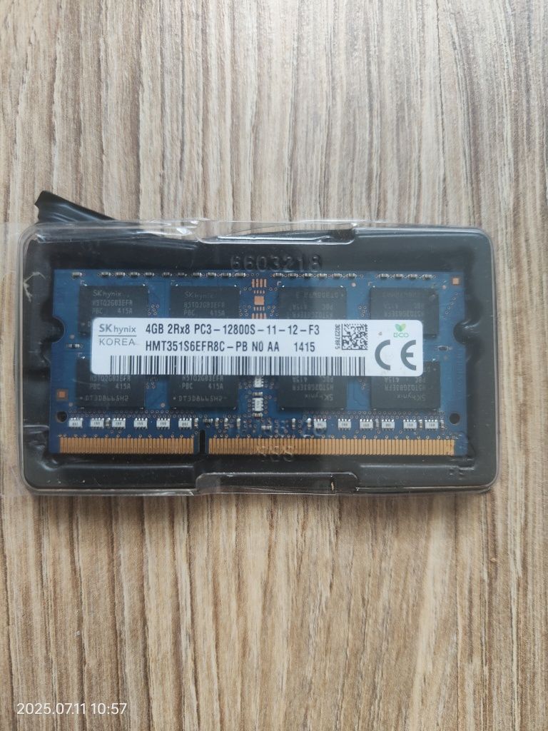 Pamięć RAM do Laptopa DDR 3 4 GB SK Hynix