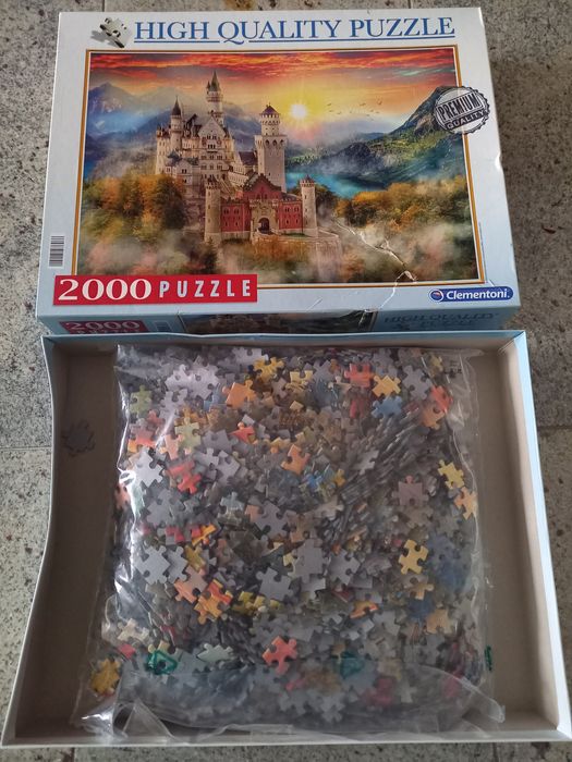 Puzzle 2000 elementów nowe 97x66cm Clementoni