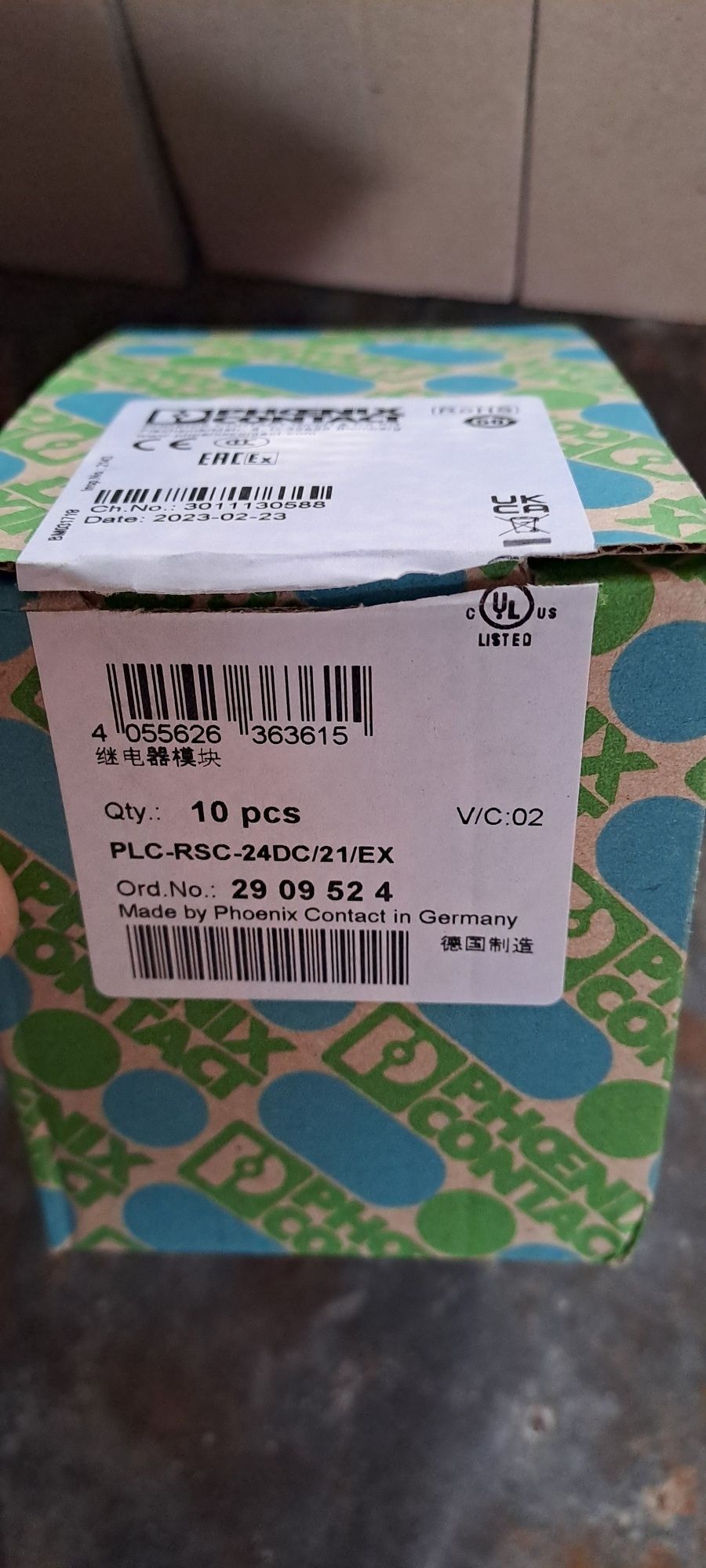 Przekaźnik phoenix Contact PLC-RSC-24DC/21/EX