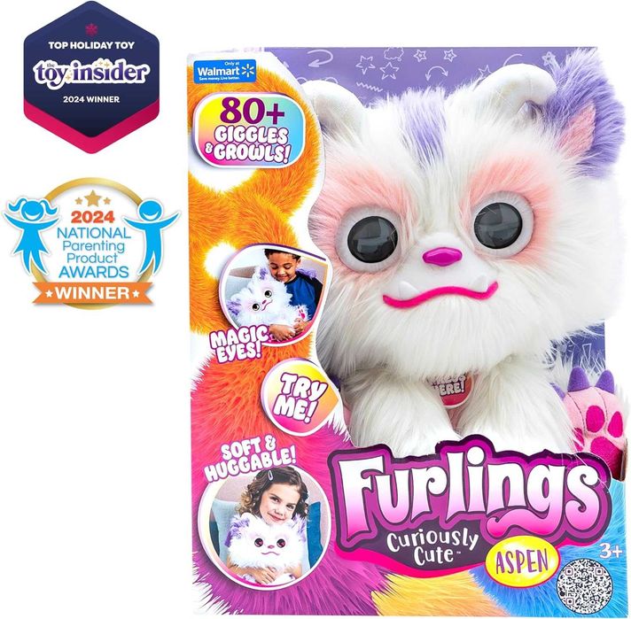 Інтерактивна Furlings Aspen Interactive Plush Bunny Єті фурлінгс Аспен