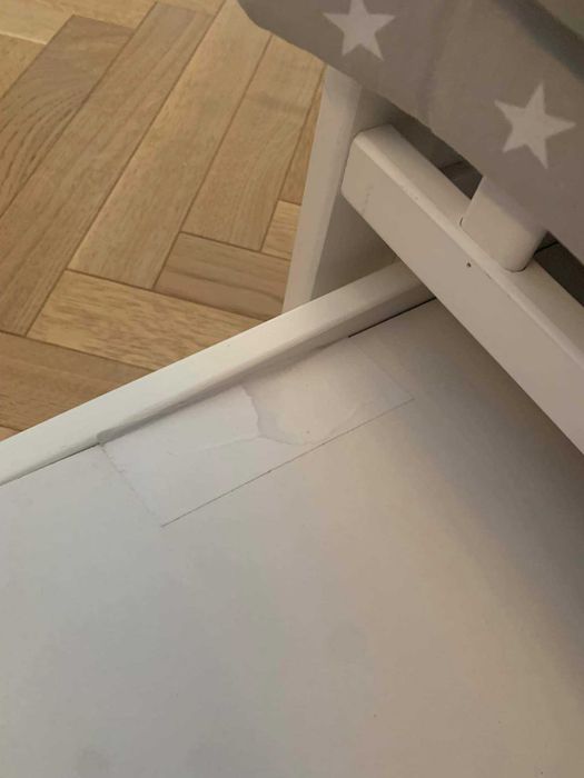 Sprzedam łóżeczko niemowlęce 140x70 firmy Woodies