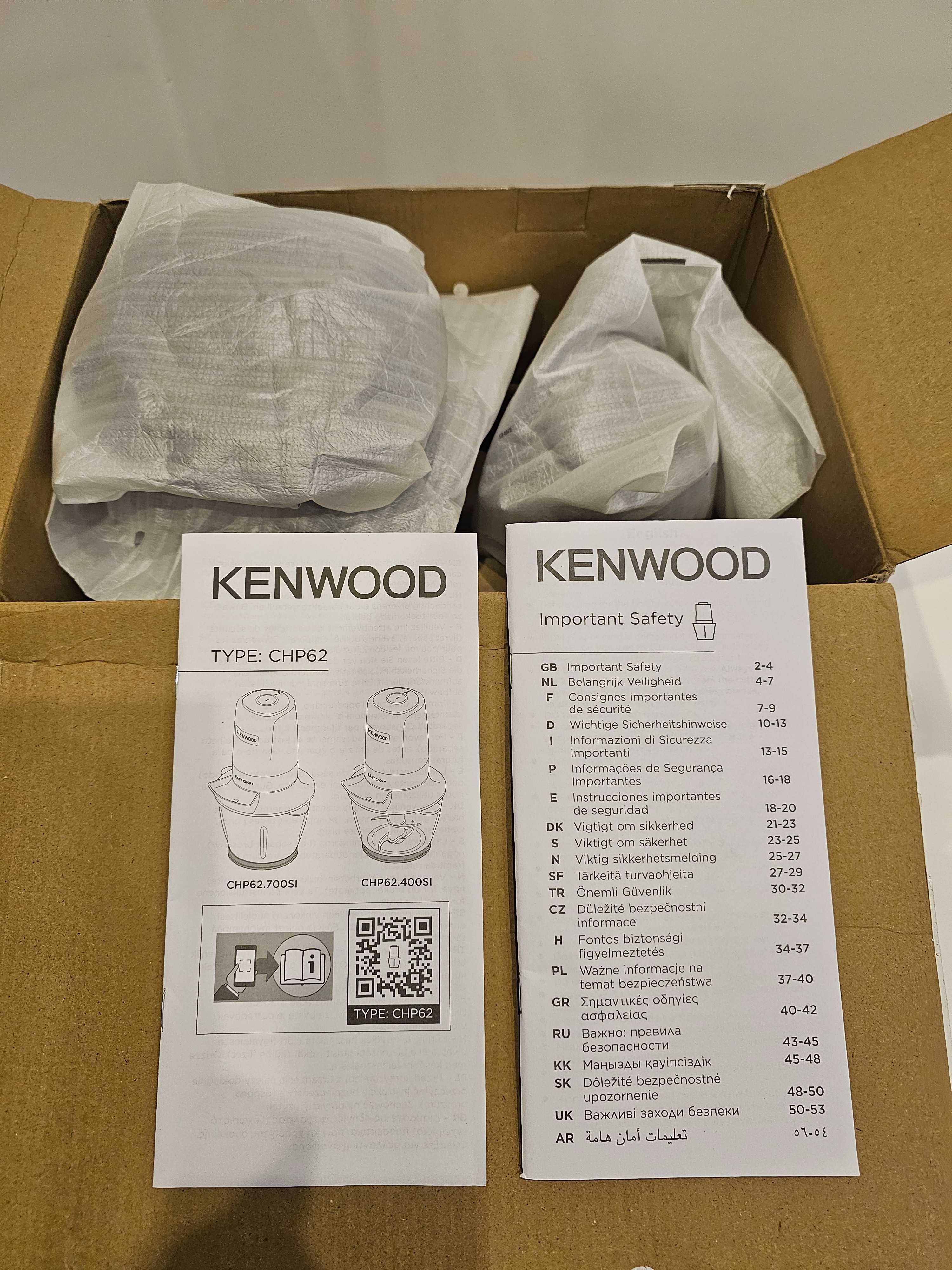 NOWY blender/rozdrabniacz/szatkownica KENWOOD EASY CHOP+