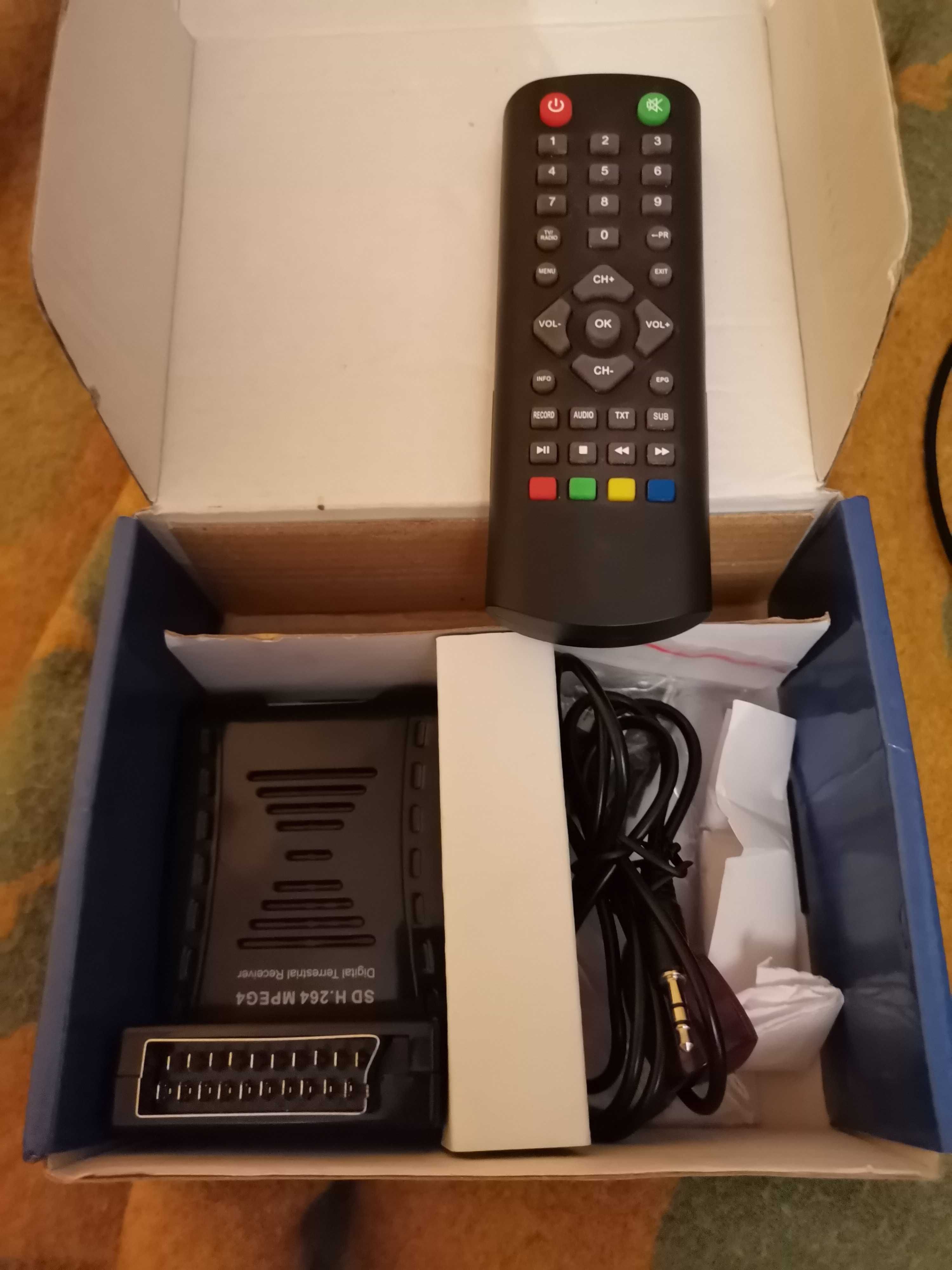 dekoder DVB-T dvbt SD typu 4world EURO HDMI