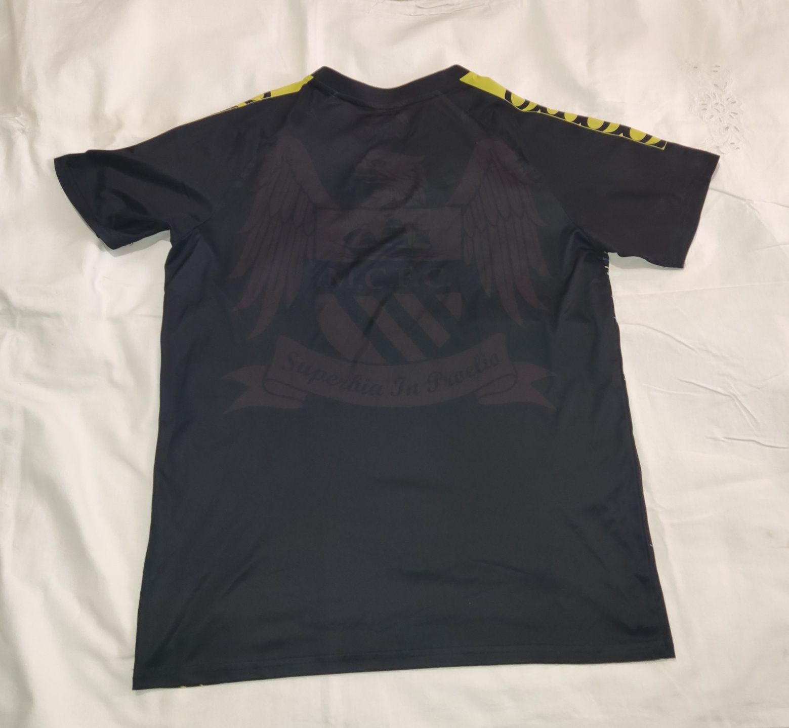 Винтажная ретро футболка FC Manchester City season 1999, L