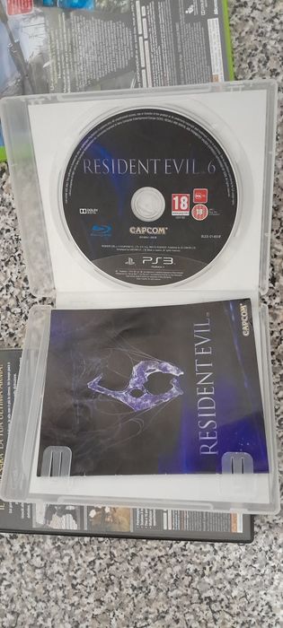 Resident evil 6/Time shift/Call of duty modern warfare 4 Xbox 360/Ps3