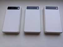 Кейс PowerBank для аккумуляторов 6х18650 18000мАч, с фонариком