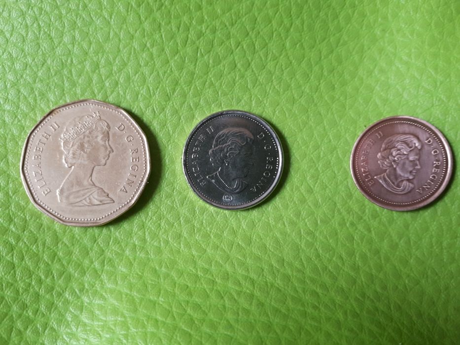 Lote moedas Canadá