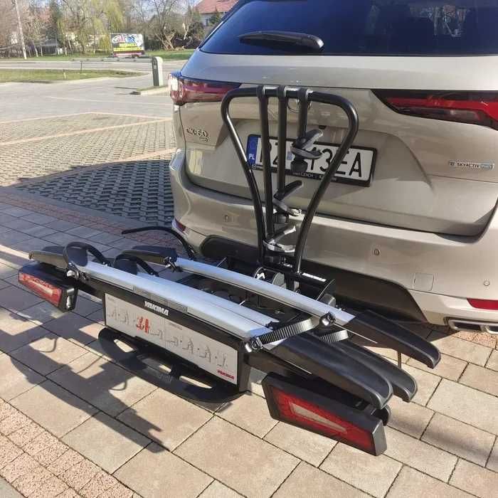 Yakima JustClick EVO 3 LED bagażnik na hak, na 3 rowery WYSYŁKA GRATIS