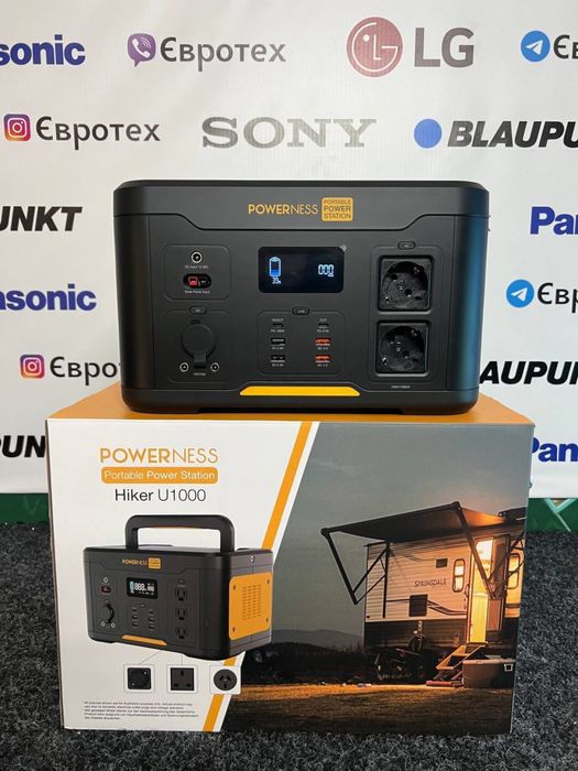 Зарядна станція Powerness U1000 1166Wh — Нова, Гарантія