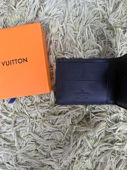 Portfel jak Louis Vuitton czarny nowy maly