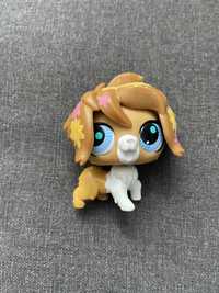 Littlest Pet Shop piesek brokatowy Pairis Sheepdog #3124